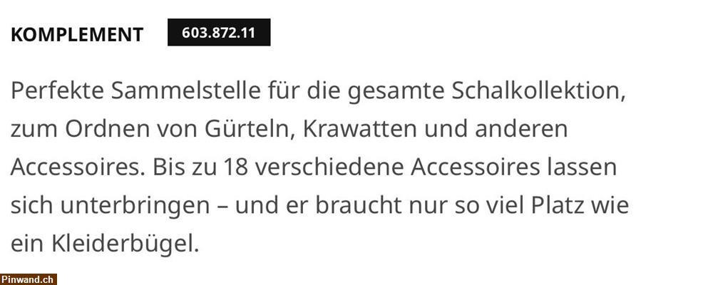 Bild 2: Aufhänger - KOMPLEMENT