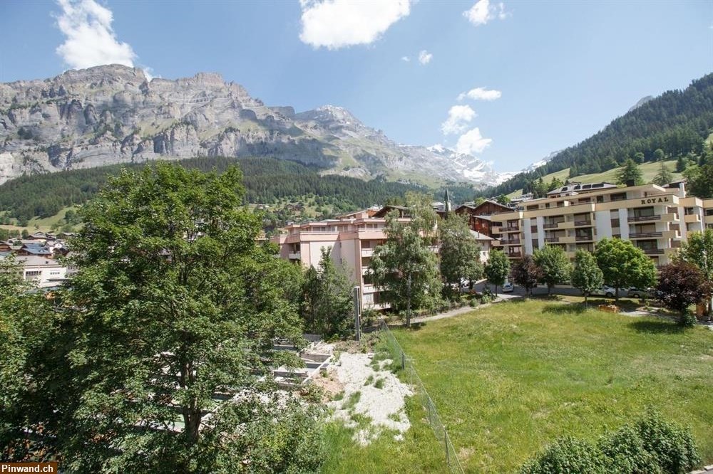 Bild 2: Leukerbad: 3½-Zimmer Attikawohnung auf 2 Etagen, 2 Balkone Nord mit toller Aussicht