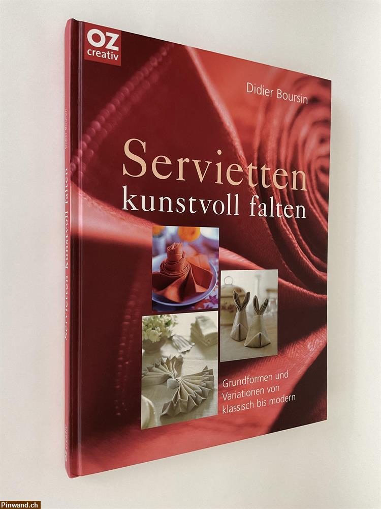 Bild 1: Servietten kunstvoll falten