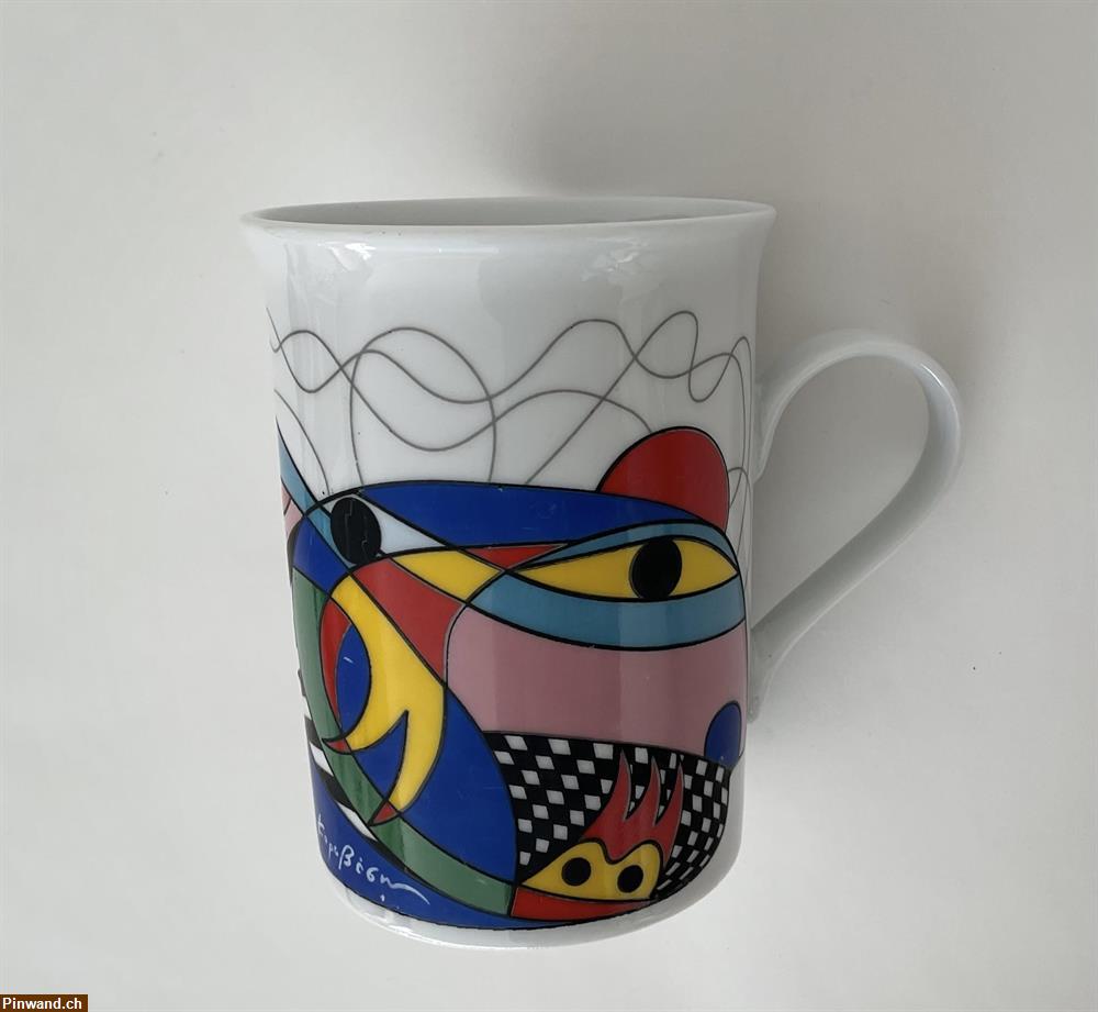 Bild 1: Tasse farbig zu verkaufen