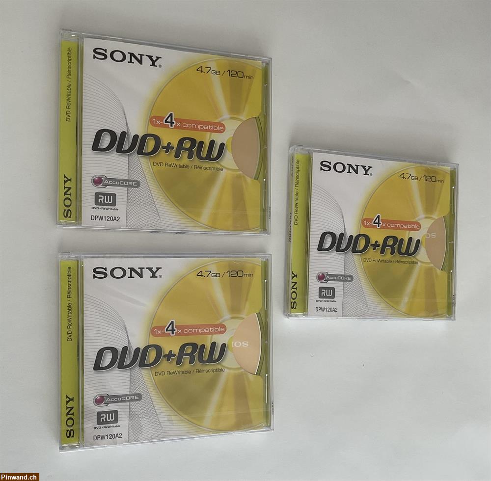 Bild 1: 3er SONY ® DVD+RW