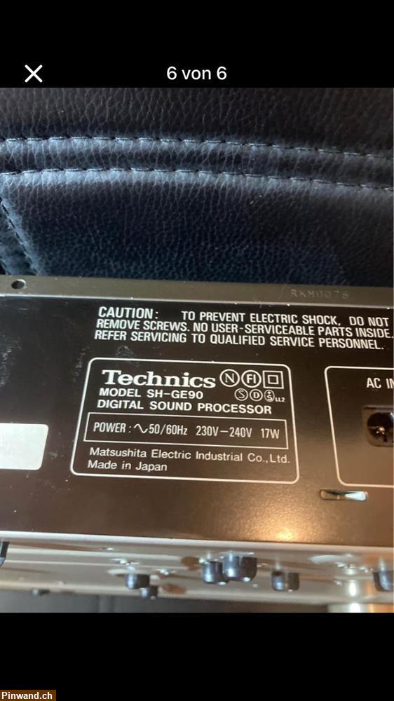 Bild 6: Technics Klang Prozessor zu verkaufen