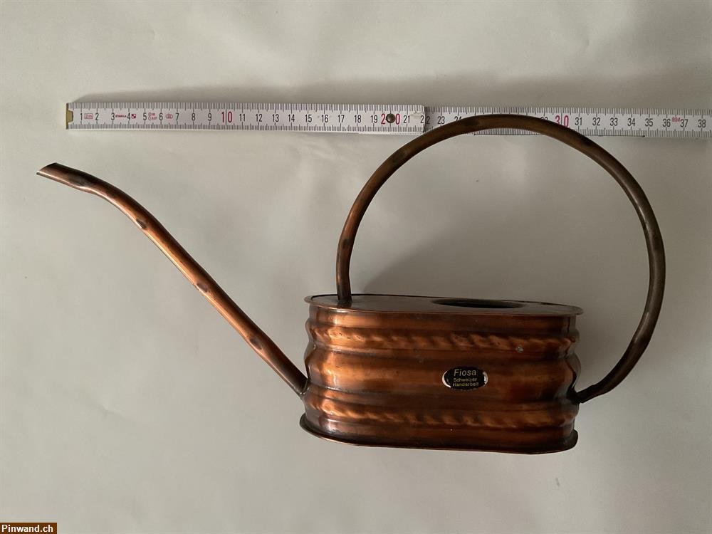 Bild 3: Kupfer Giesskanne FIOSA zu verkaufen