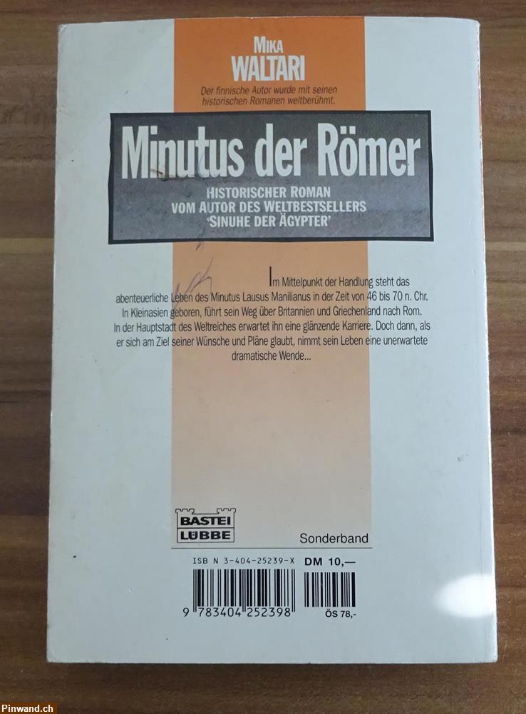 Bild 2: Minutus der Römer von Mika Waltari