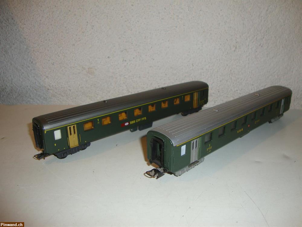 Bild 1: 2 SBB Personenwagen zu verkaufen