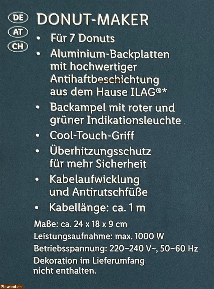 Bild 3: Donut - Maker zu verkaufen