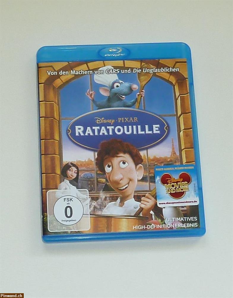 Bild 1: BluRay Ratatouille von Disney Pixar zu verkaufen