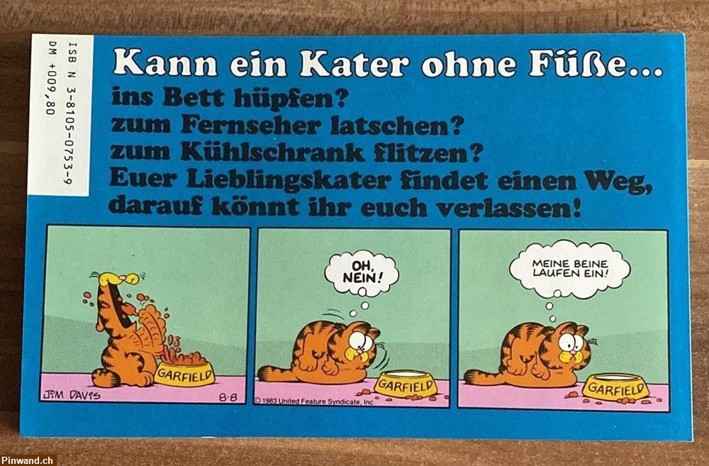 Bild 2: Garfield liegt im Trend zu verkaufen