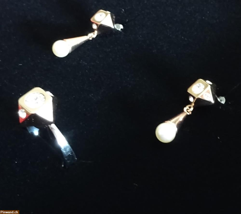 Bild 3: Schmuckset Roségold mit Swaroski-Steinen