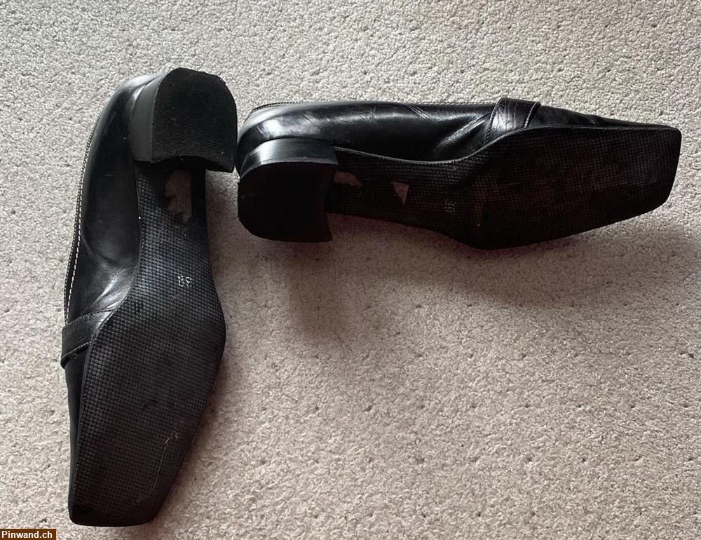 Bild 2: Gr. 39 schwarze Loafer von Joa