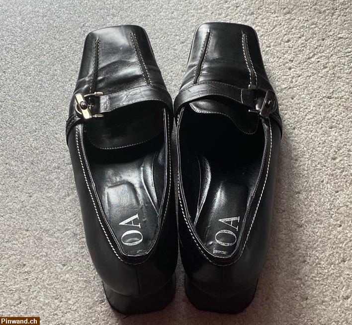 Bild 3: Gr. 39 schwarze Loafer von Joa