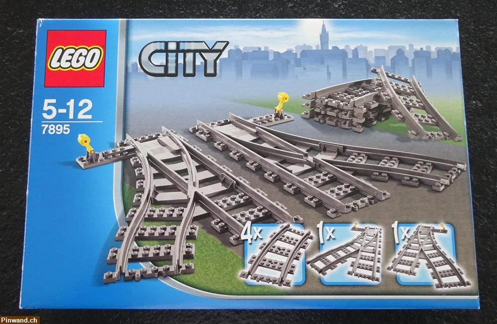 Bild 1: LEGO City Weichenpaar 7895 zu verkaufen