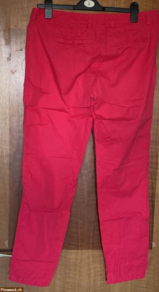 Bild 2: Gr. 42 rote Chino-Jeans von Tom Tailor