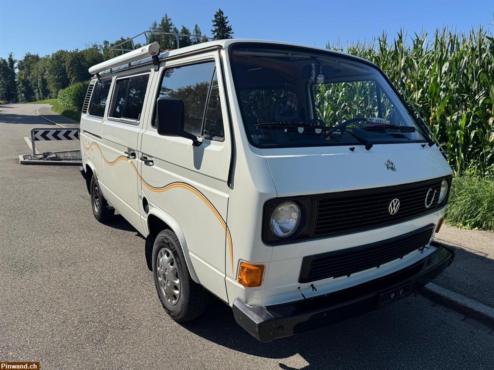 Bild 1: Verkauf: VW-Bus T3 Typ 2 ausgebaut als Camper