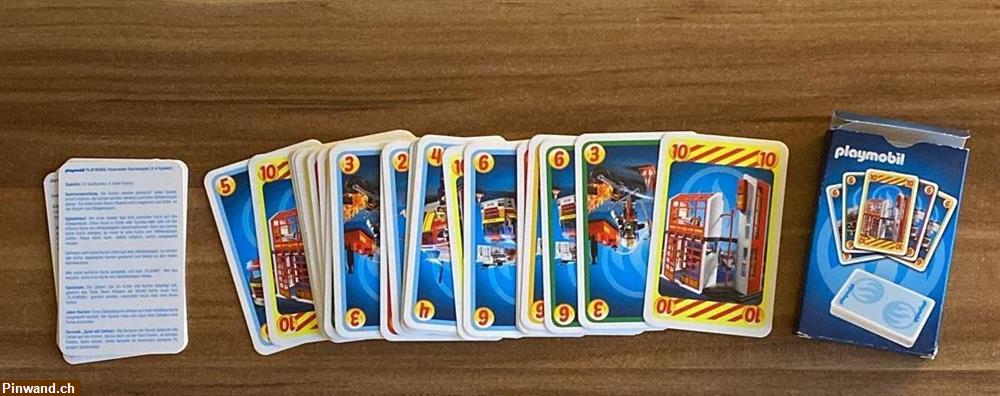 Bild 1: Playmobil Feuerwehr-Kartenspiel zu verkaufen