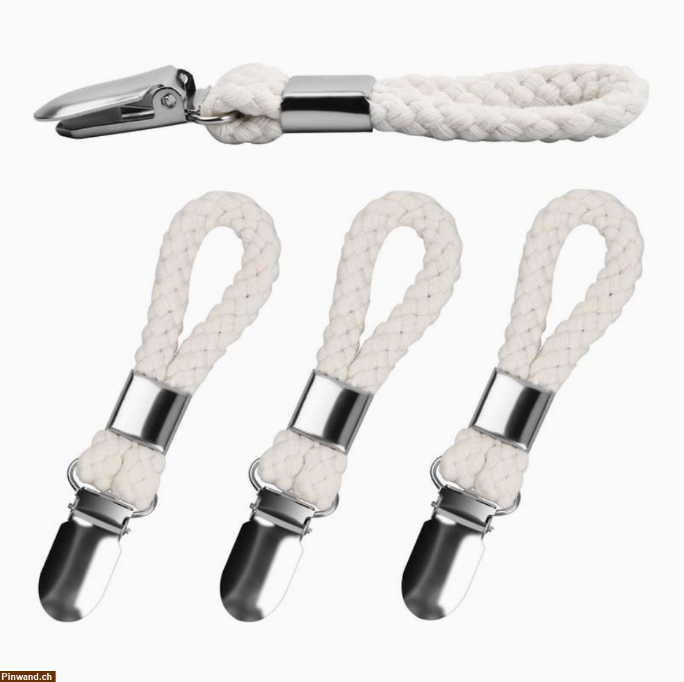 Bild 1: 4 Stück Handtuch-Clips zu verkaufen