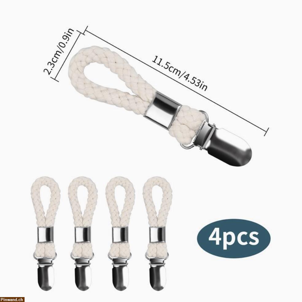 Bild 2: 4 Stück Handtuch-Clips zu verkaufen