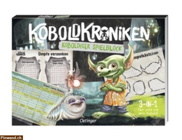 Bild 1: KoboldKroniken. Koboldiger Spielblock - 3 Spiele in einem Block