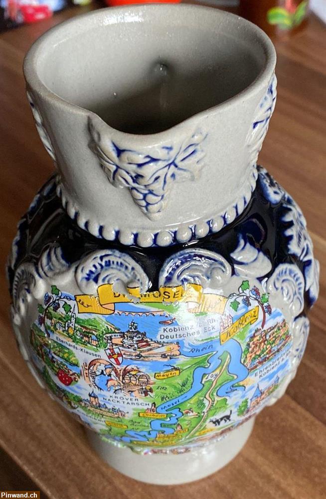 Bild 1: 0.5 l Alter Weinkrug von der Mosel