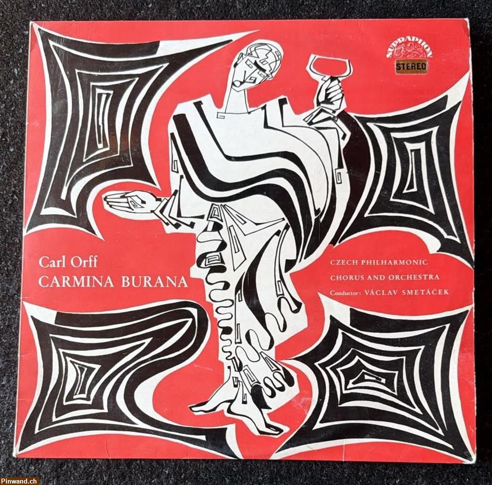 Bild 1: LP Carmina Burana von Carl Orff