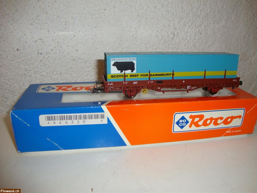 Bild 1: Roco Containerwagen zu verkaufen
