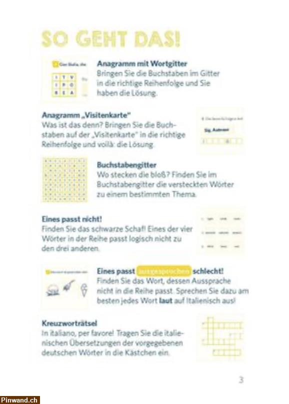 Bild 2: Langenscheidt Pocket-Sprachrätsel Italienisch
