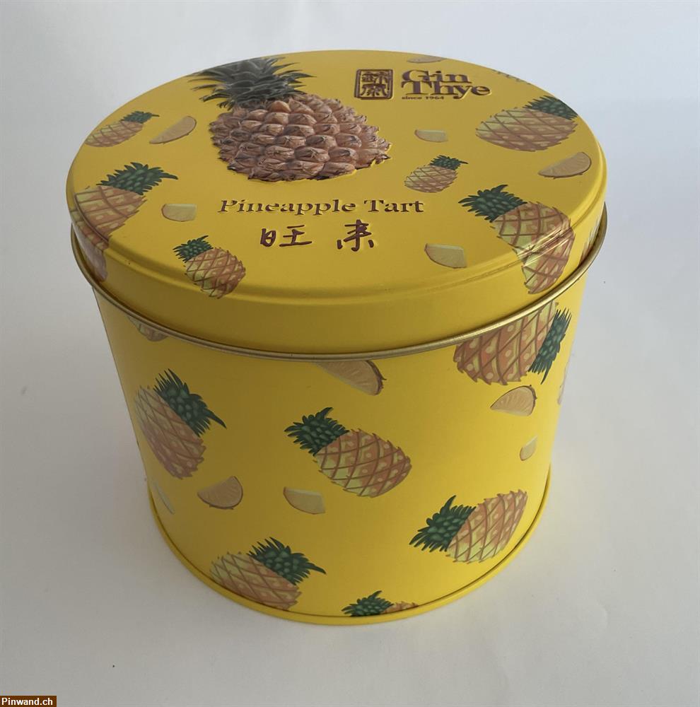 Bild 1: Blechdose Ananas „ Pineapple Tart“ zu verkaufen