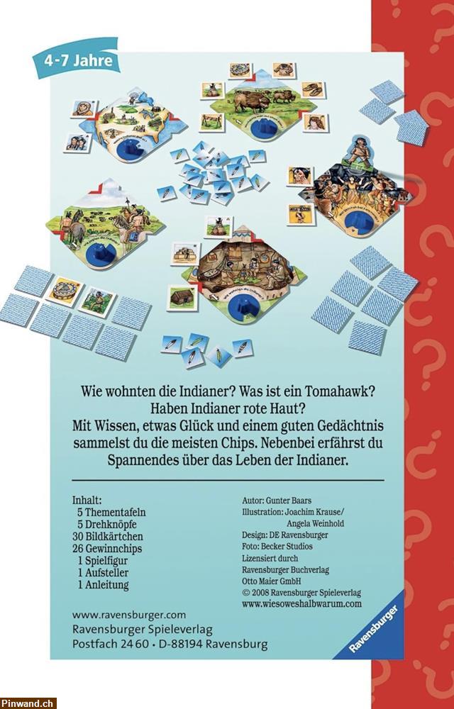 Bild 2: Ravensburger 23261 - Wieso? Weshalb? Warum? Indianer
