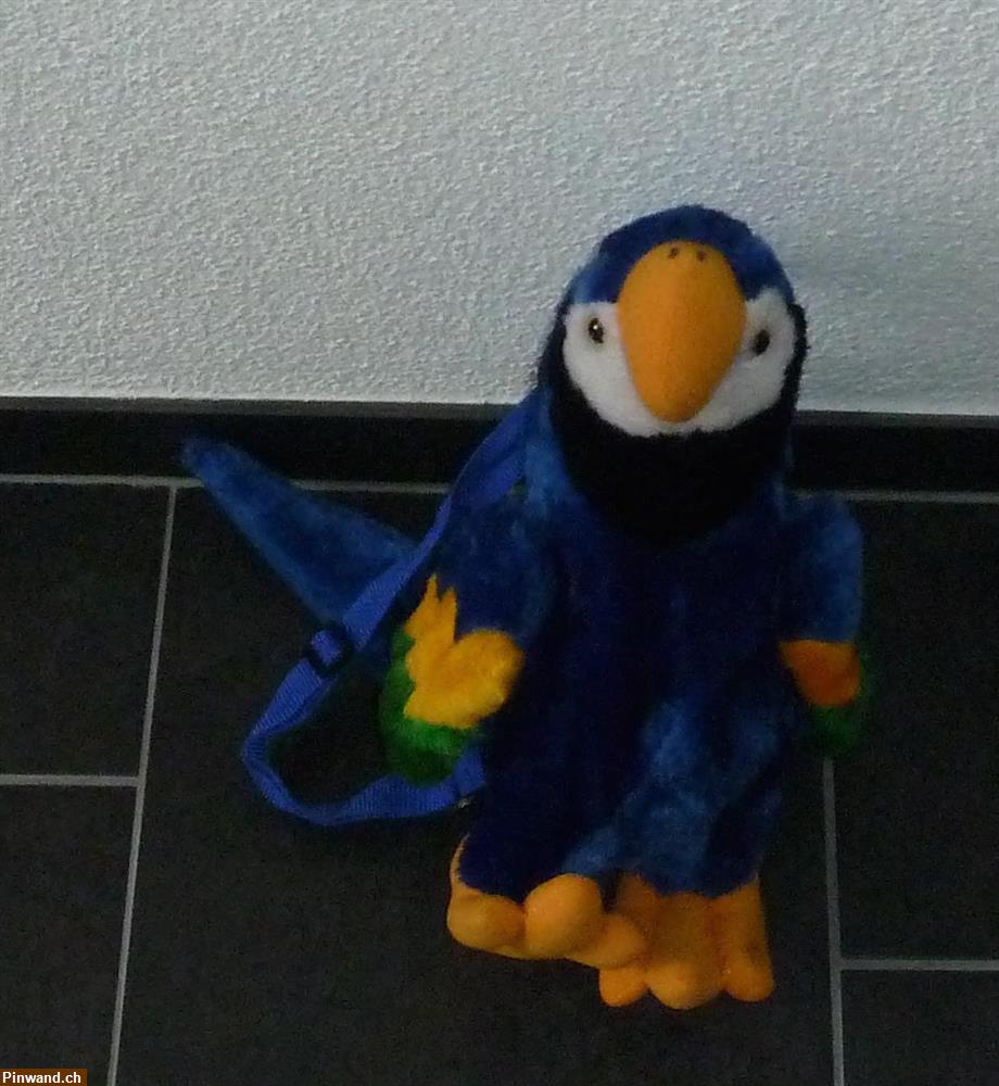 Bild 1: Papageien-Rucksack zu verkaufen