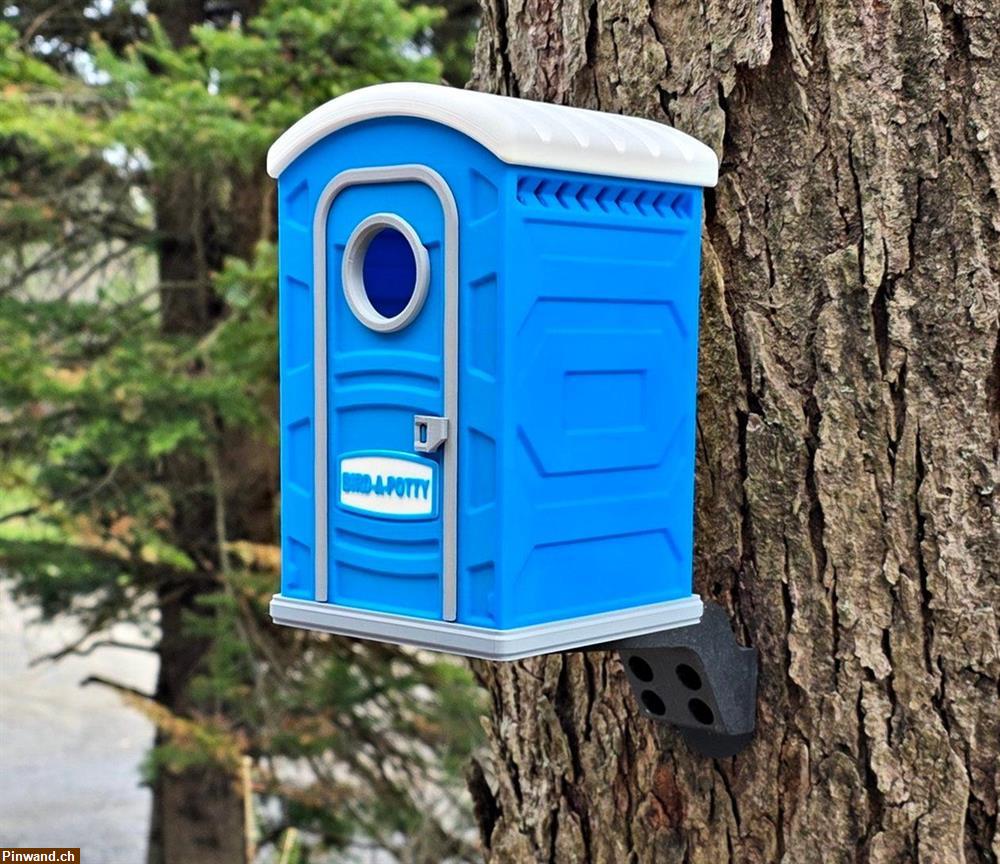 Bild 1: Nistkasten Kabine | 3D-gedruckt aus der Schweiz