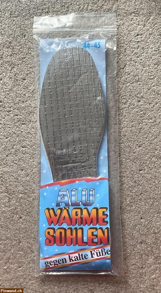 Bild 1: Gr. 44-45 ALU Wärmesohlen zu verkaufen