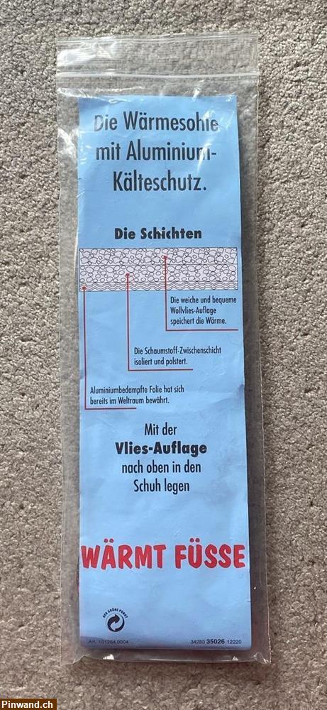 Bild 2: Gr. 44-45 ALU Wärmesohlen zu verkaufen