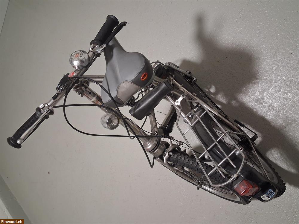 Bild 2: Klappfahrrad aus rostfreien Chromnickelstahl zu verkaufen