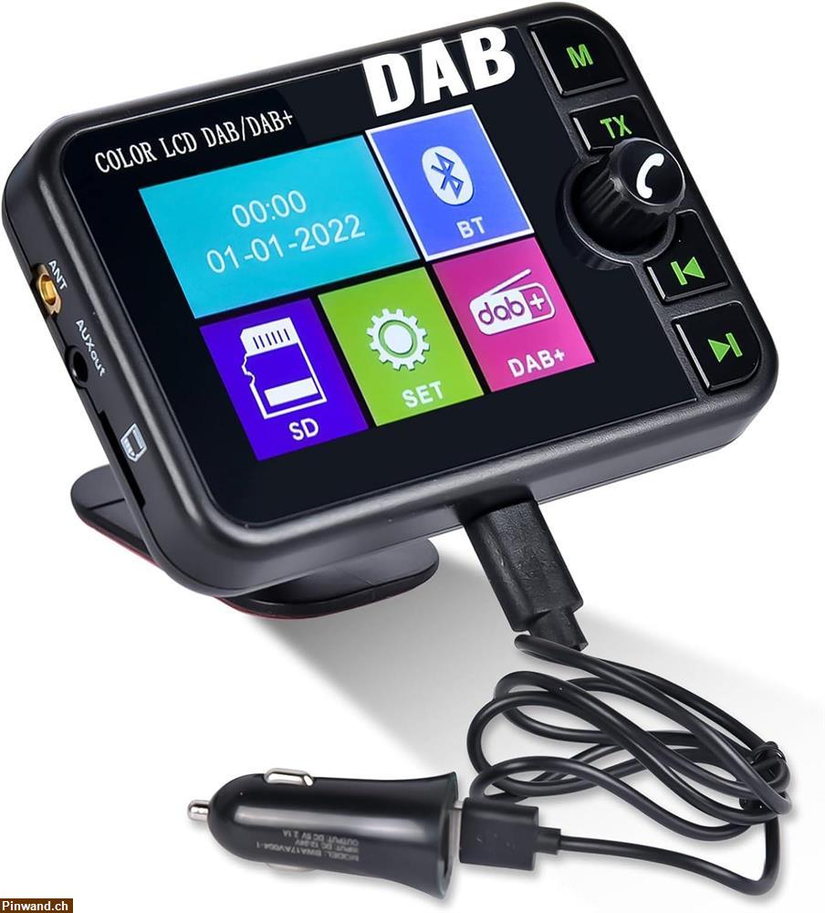 Bild 1: DAB+ Anbindung UKW Radios Neu DAB+ Empfangen