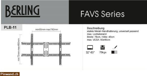 Bild 5: Wandhalter TV Halter Wandaufhängung zu verkaufen