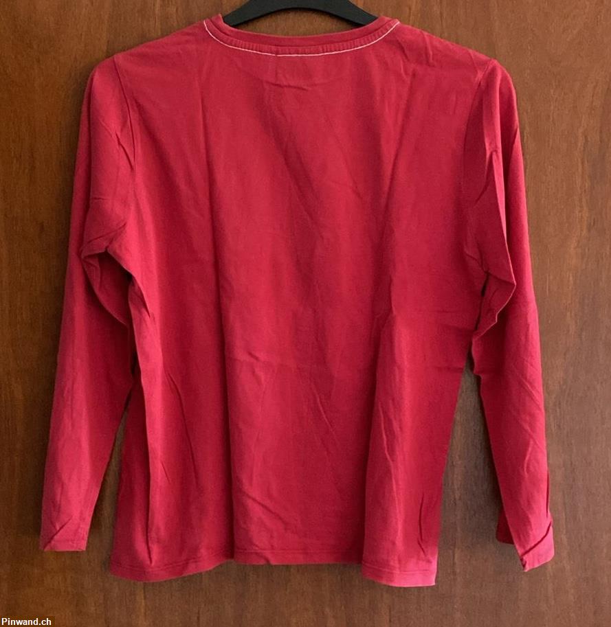 Bild 2: Gr. 164/170 rotes Langarm-Shirt von Garcia