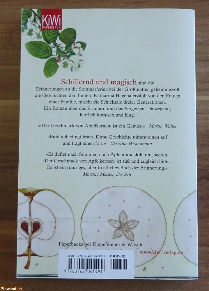 Bild 2: Der Geschmack von Apfelkernen von Katharina Hagena