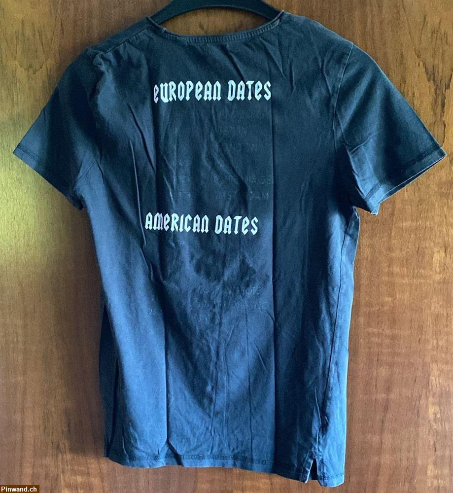 Bild 2: Gr. 164 schwarzes bedrucktes T-Shirt von Tom Tailor