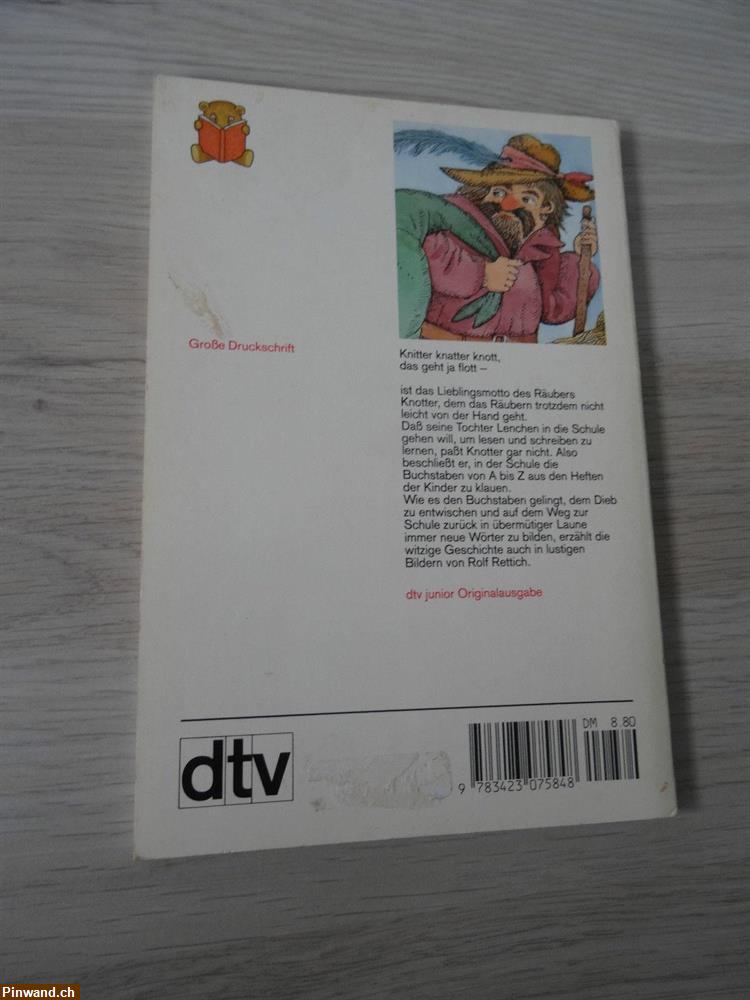 Bild 2: Der Buchstabenräuber von Eveline Hasler