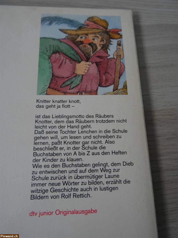 Bild 3: Der Buchstabenräuber von Eveline Hasler