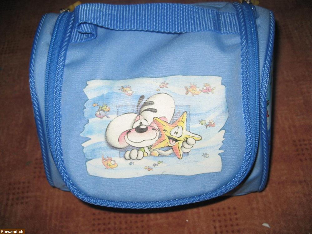 Bild 1: Tasche Spiegel Diddl Maus blaue Fische