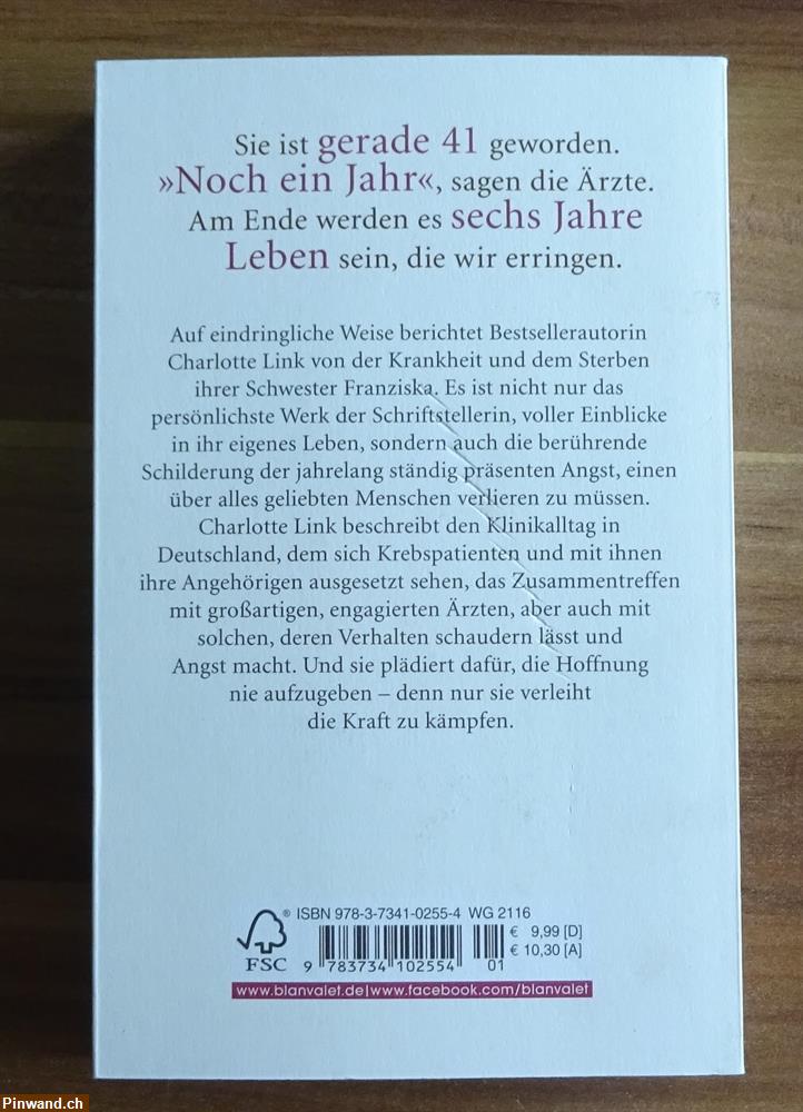 Bild 2: Sechs Jahre von Charlotte Link zu verkaufen