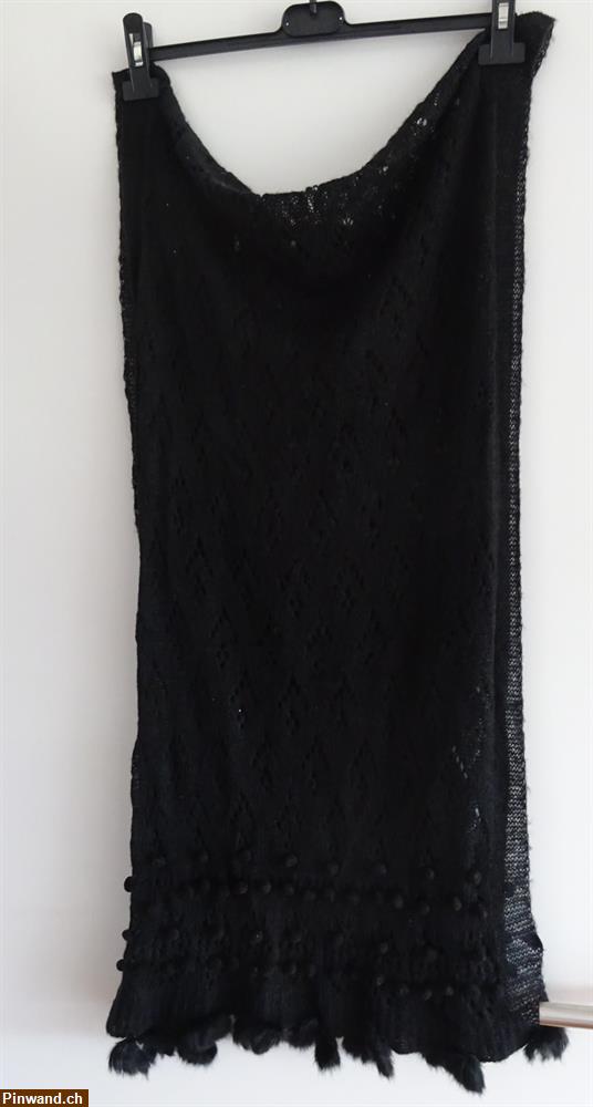 Bild 1: Foulard, schwarz zu verkaufen