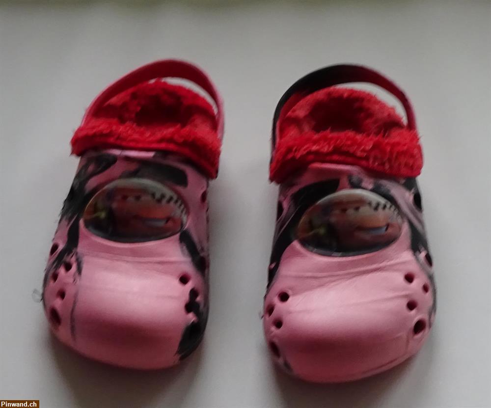 Bild 2: Gr. 29 Clocs "Lightning McQueen" zu verkaufen