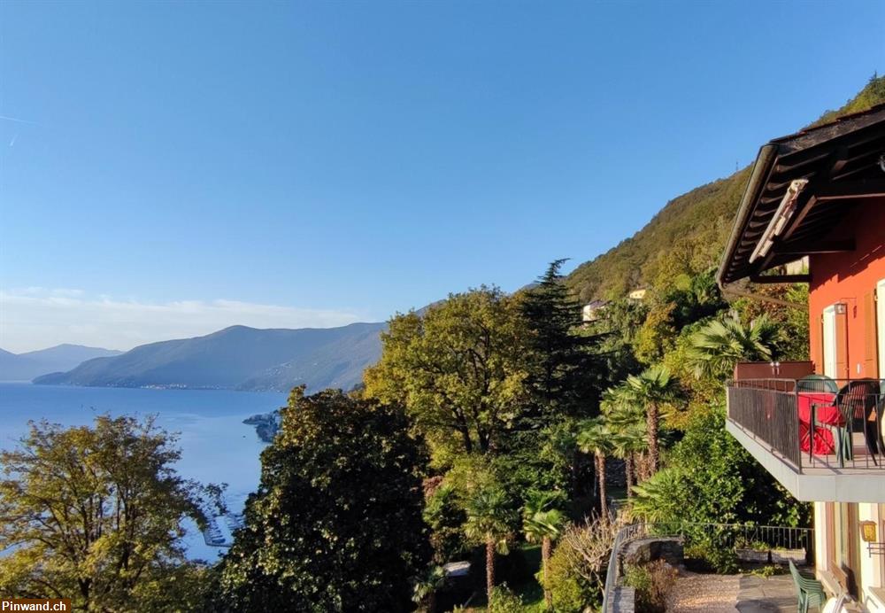 Bild 2: Ferienwohung mit Top-Aussicht über den Lago Maggiore