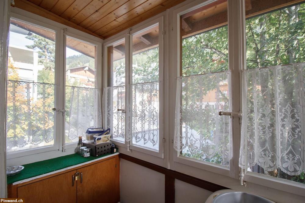 Bild 8: Gemütliche 3.5-Zimmerwohnung, Chalet-Style, 2 Balkone, im Zentrum Leukerbad