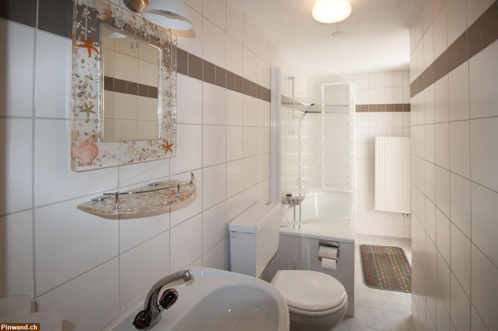 Bild 9: Gemütliche 3.5-Zimmerwohnung, Chalet-Style, 2 Balkone, im Zentrum Leukerbad
