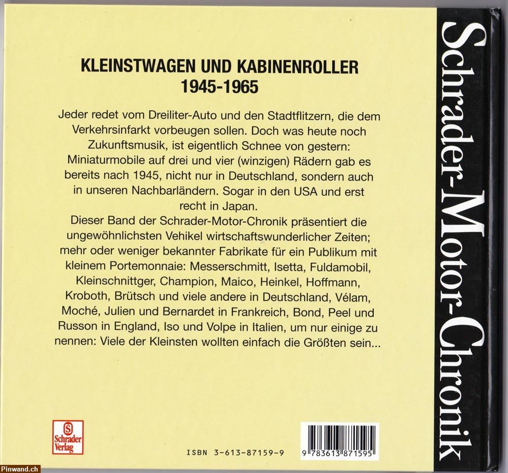 Bild 11: Weihnachtsgeschenk: Kleinstwagen und Kabinenroller 1945-1965
