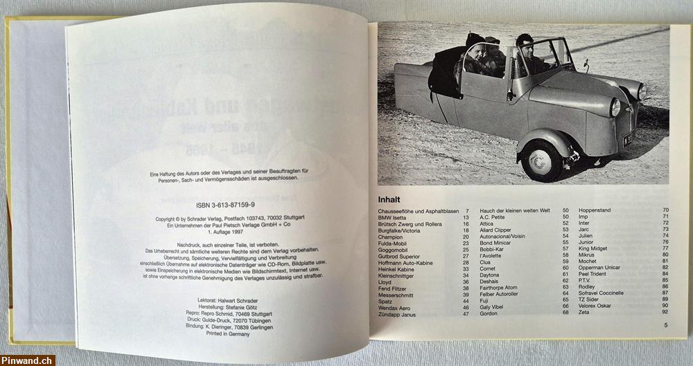 Bild 3: Weihnachtsgeschenk: Kleinstwagen und Kabinenroller 1945-1965