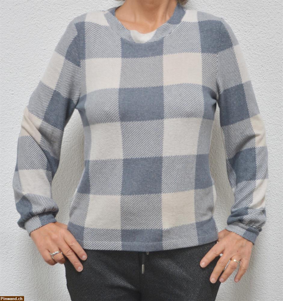 Bild 1: Damen Pullover mit Karo Muster von Tom Tailor, Gr. S
